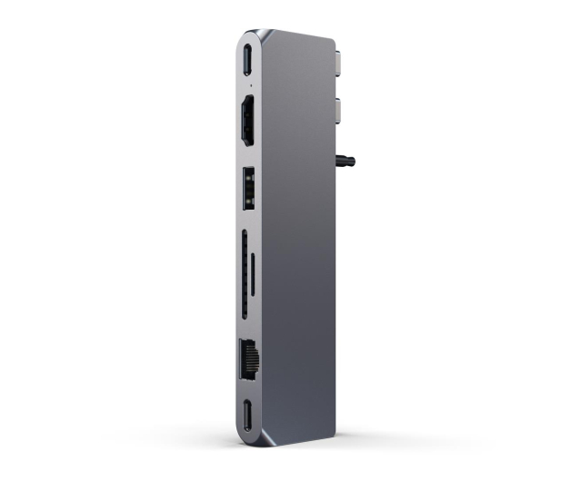 Satechi Pro Hub Max (2xUSB-C, USB-A, HDMI, Ethernet) (space gray) - 1144375 - zdjęcie 2